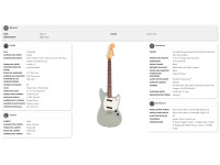 Mustang Player II Rosewood Fingerboard Cactus Gray Mustang Player II Rosewood Fingerboard Cactus Gray